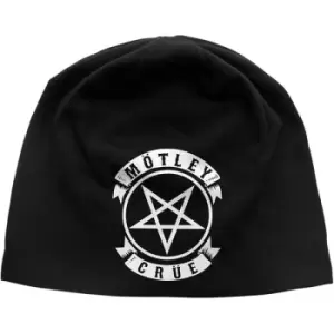 Image of Motley Crue - Pentagram Unisex Beanie - Black
