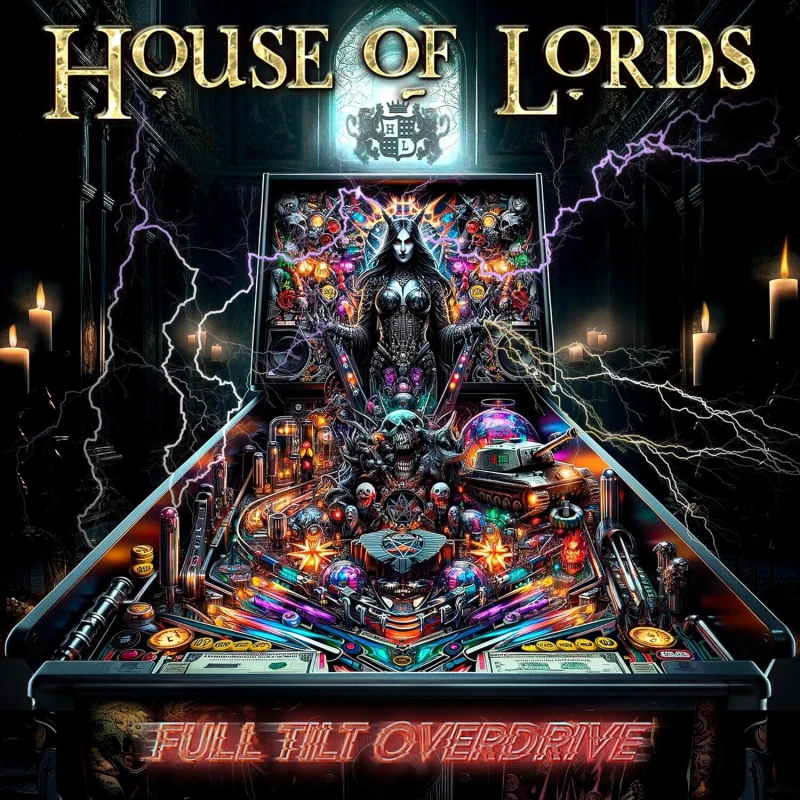 Image of House Of Lords Full tilt overdrive CD multicolor Onesize Unisex