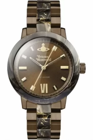 Image of Ladies Vivienne Westwood Marble Arch Watch VV165BRBR