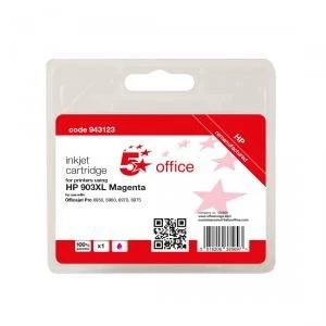 Image of 5 Star Office Supplies Inkjet Cartridge Page Life Magenta 825pp HP