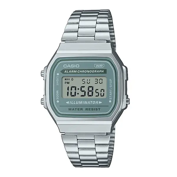 Image of Casio Vintage A168WA-3AYES Bracelet Watch - W59123