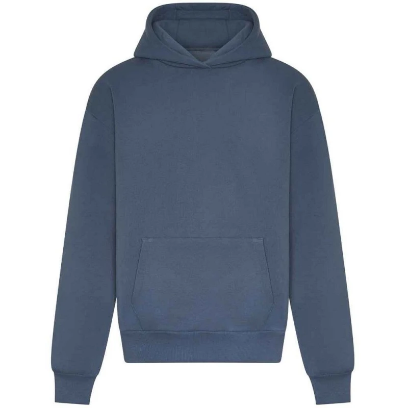 Image of AWDis AWDis Men Signature Heavyweight Hoodie in Blue Size: X-Small Blue XS Male 5063574231275