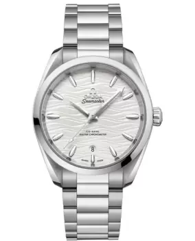 Image of Omega Seamaster Aqua Terra 150m Master Co-Axial Chronometer 38 MM Silver Dial Stainless Steel Mens Watch 220.10.38.20.02.003 220.10.38.20.02.003