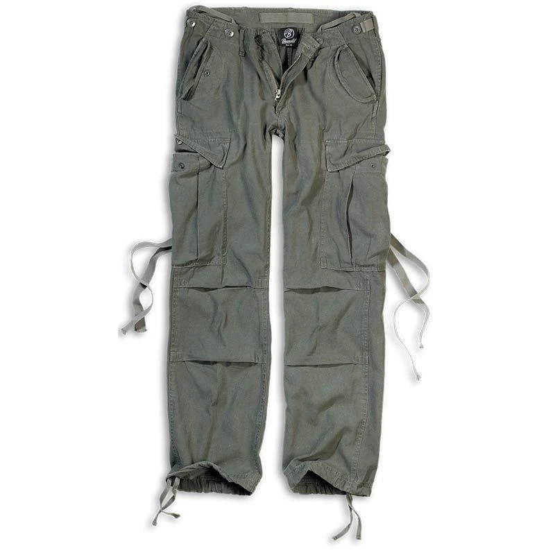 Image of Brandit M65 Ladies Trousers Cargo Trousers olive W29L32 Women