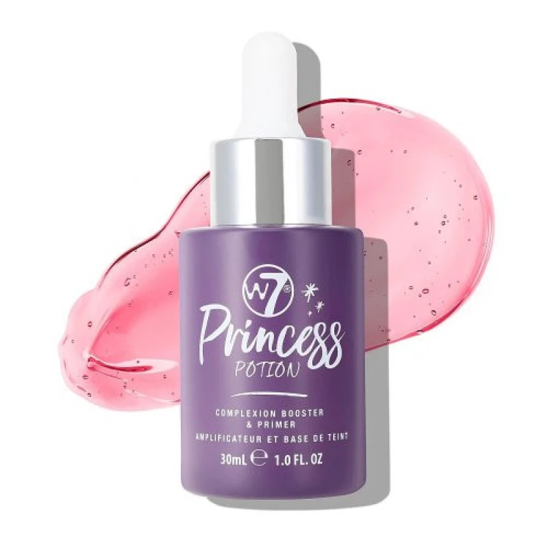 Image of W7 Cosmetics Princess Potion Face Primer Drops 30ml