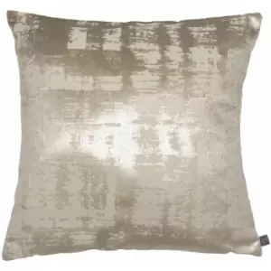 Image of Prestigious Textiles Aphrodite Metallic Highlights Cushion Cover, Gilt, 50 x 50 Cm