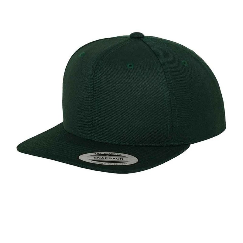 Image of Flexfit Flexfit Men Classic Snapback Cap in Lime Lime One Size Male 5063470794072