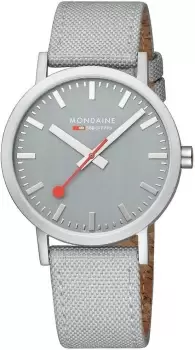 Image of Mondaine Watch Classic Good Grey