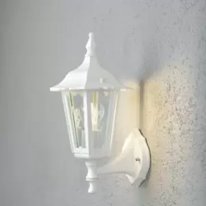 Image of Konstsmide Firenze Outdoor Classic Lantern Up Light Matt White, IP43