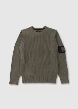 Image of Religion Mens Explorer Knit In Moss Green