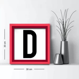 Image of 3030AHS-077k Multicolor Decorative Framed MDF Painting