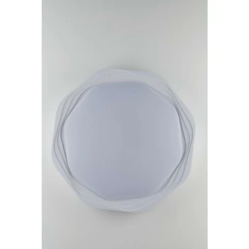 Image of Fan Europe Daisy - Integrated LED Dimmable Flush Ceiling Lamp, Plus Backlight,