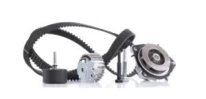 Image of DOLZ Water Pump + Timing Belt Kit KD084 FIAT,ALFA ROMEO,STILO (192),STILO Multi Wagon (192),147 (937),156 Sportwagon (932),156 (932),GT (937)