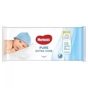 Image of Huggies Pure Baby Wipes 56 Pack