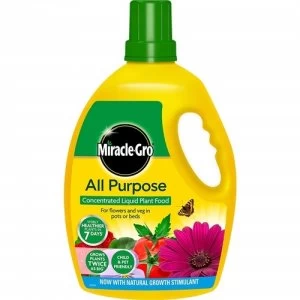 Image of Miracle-Gro All Purpose Concentrated Liquid Plant Food 2.5L