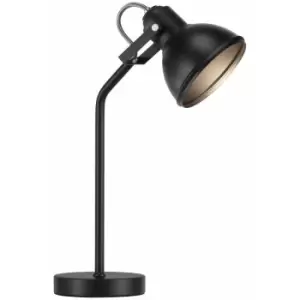 Image of Nordlux Aslak Desk Task Lamp Black, E27