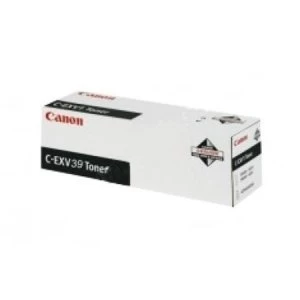 Image of Canon CEXV39 Black Laser Toner Ink Cartridge