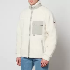 Image of Tommy Jeans Fleece and Shell Jacket - S