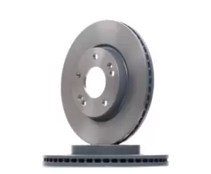 Image of FEBI BILSTEIN Brake disc HYUNDAI,KIA 108394 517122V000,517123X000,51712A6000 Brake rotor,Brake discs,Brake rotors 51712M0000,517122V000,51712A6000