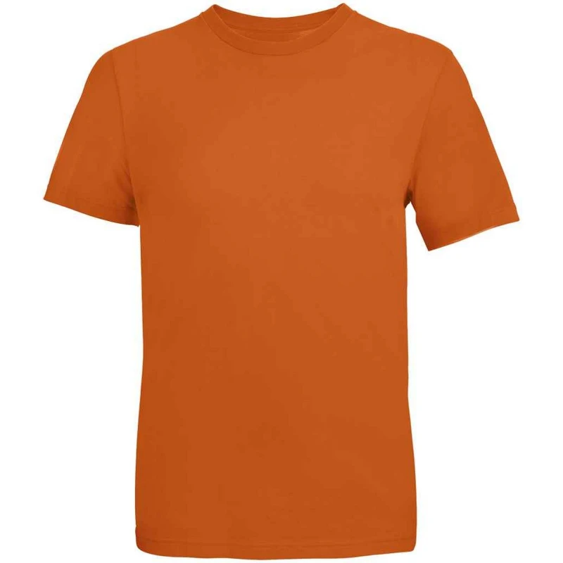Image of SOL'S Mens Tuner Plain T-Shirt in Orange Size: XS Orange Male XS