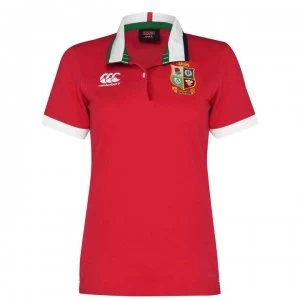 Image of Canterbury British and Irish Lions Classic Shirt 2021 Ladies - TANGO RED
