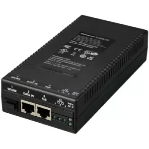 Image of Microchip Technology PD-9501GCS/AC-EU PoE adapter Gigabit Ethernet...