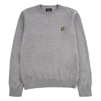 Image of Lyle and Scott Lyle And Scott Crew Neck Jumper - Grey
