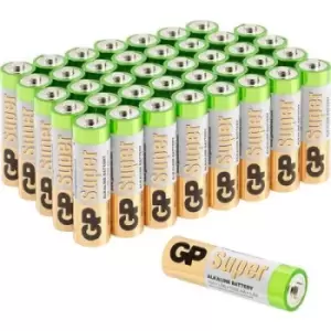 Image of GP Batteries Super AA battery Alkali-manganese 1.5 V 40 pc(s)