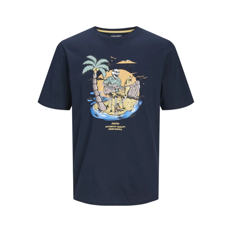Image of jack & jones T-Shirt round neck child Jack & Jones Zion Bleu Male 10 ans