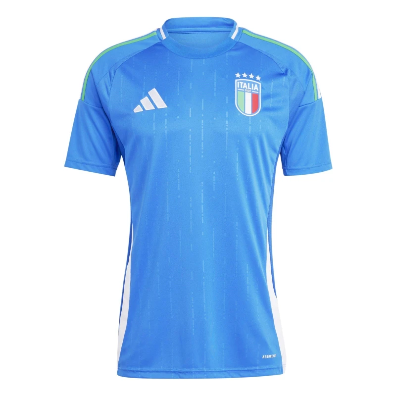 Image of adidas Italy Home Shirt 2024 Adults - Blue Blue XL