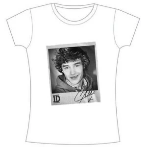 Image of One Direction - Solo Liam Womens X-Large T-Shirt - White