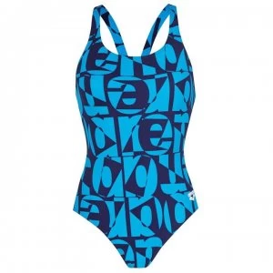 Image of Arena Swimsuit - Navy/Turquoise