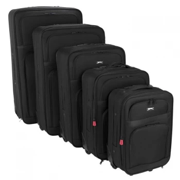 Image of Slazenger Trolley 2Pcs Set Black Suitcase