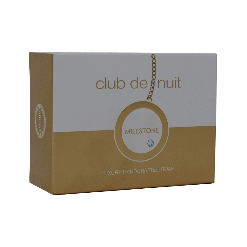 Image of Armaf Club De Nuit Milestone Soap 130gm White unisex