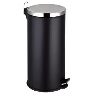 Image of Premier Housewares 30L Pedal Bin - Matt Black