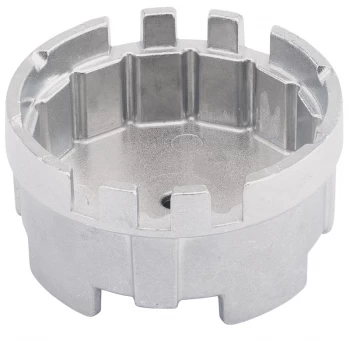 Image of Draper Oil Filter Socket 64.5mm 14 Flats with 6 Slots for Toyota 29130