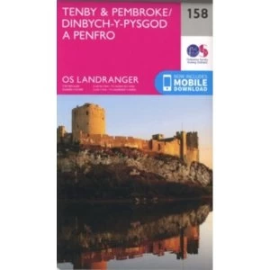 Image of Tenby & Pembroke by Ordnance Survey (Sheet map, folded, 2016)