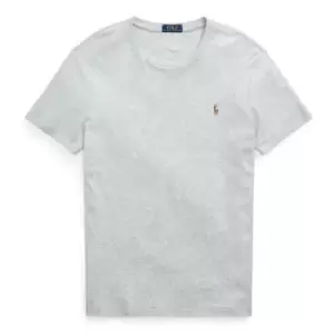 Image of Polo Ralph Lauren Pima Cotton T Shirt - Grey