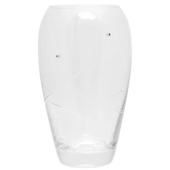 Image of Hotel Collection Anglina Barrel Vase - Clear