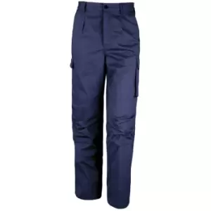 Image of Result Unisex Work-Guard Windproof Action Trousers / Workwear (4XL) (Navy Blue) - Navy Blue