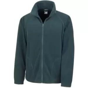 Image of Result Core Mens Micron Anti Pill Fleece Jacket (2XL) (Forest Green)