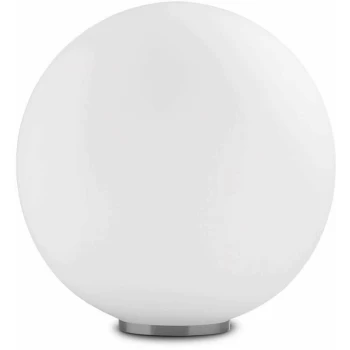 Image of Ideal Lux Mapa Bianco - 1 Light Large Globe Table / Floor Lamp White, E27