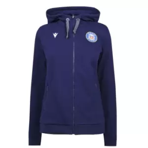Image of Macron Bath Hoodie Ladies - Blue