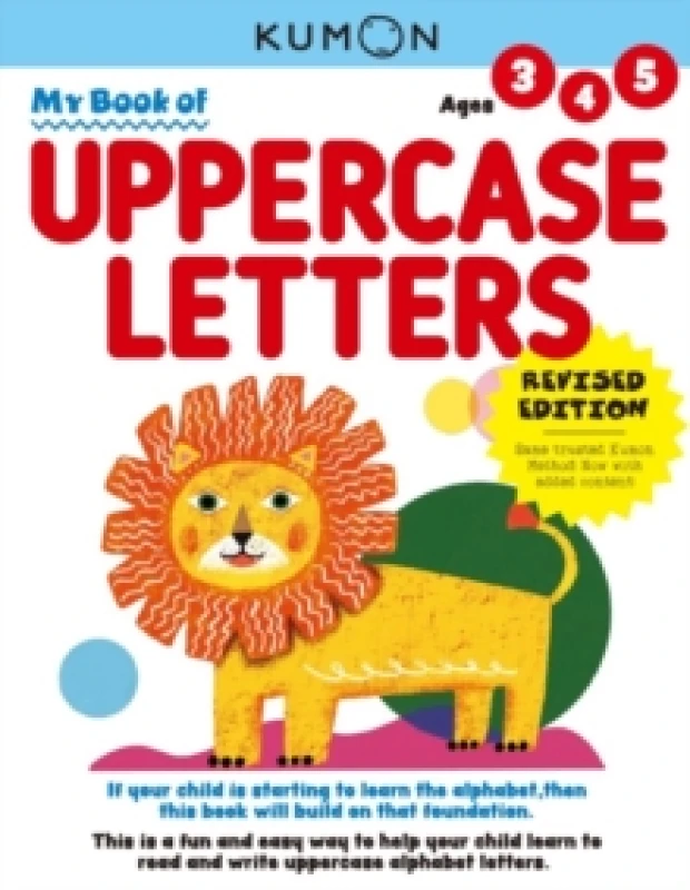Image of Kumon My Book of Uppercase Letters : Revised Ed Paperback / softback
