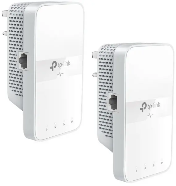 Image of TP Link TL-WPA7617 (2 Pack) - AV1000 Gigabit Passthrough Powerline AC WiFi Extender TL-WPA7617X2-KTO
