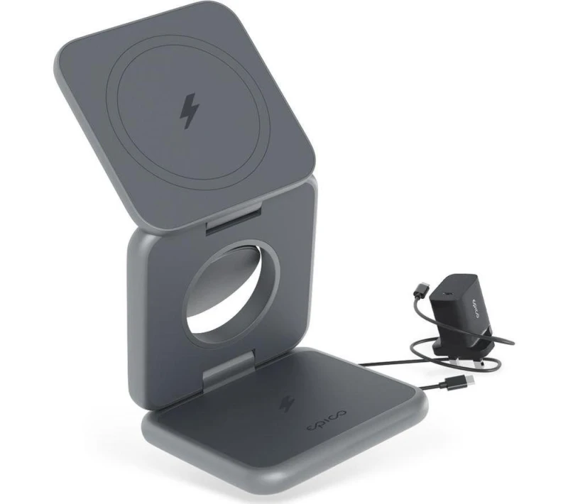 Image of Epico Epico Mag+ Universal Grey USB Wireless charging Indoor 9915111900100