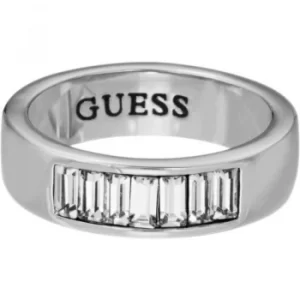 Image of Ladies Guess Stainless Steel Size L.5 Ring