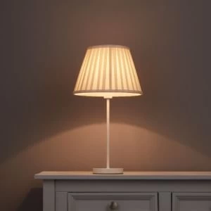 Image of Colours Cream Pleated Light Shade D250mm