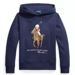 Image of Polo Ralph Lauren Polo Ralph Lauren Bear OTH Hoodie Junior Boys - Blue