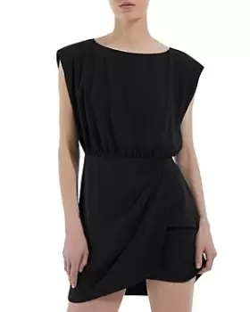 Image of The Kooples Romantic Crepe Mini Dress